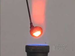 Reaction Of Lithium And Oxygen Youtube