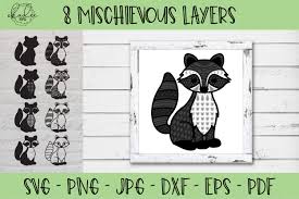 3d Mandala Raccoon Svg Forest Animal Svg Layered Mandala 646530 Paper Cutting Design Bundles