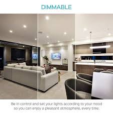 Shop Luxrite 5 6 Inch Gimbal Led Recessed Light 15w Dimmable 1010 Lumens Energy Star Etl Cri 90 Damp Rated 4 Pack On Sale Overstock 28869029 5000k Bright White