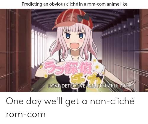 Image result for anime rom com memes"