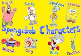 Sponge Bog Square Pants Characters Spongebob Nickelodeon Spongebob Spongebob Party