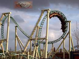 Colossus Thorpe Park Was The World S First 10 Loop Coaster When It Was Built Thorpe Park Theme Park Roller Coaster