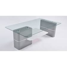The 5mm thick glass is set in a wooden frame. Modern Oblong Glass Coffee Table 120x70cm Ezy Deal Australia