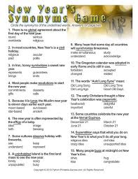 This is the best family new year's . Printable New Years Party Games Activities Partyideapros Com