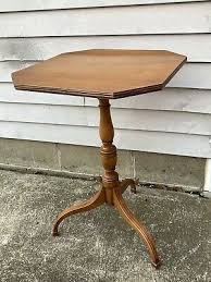 It is so beautiful that many attempts have been made to steal it over the years. Grand Rapids Furniture Co Demilune Walnut Table Vintage Pre Owned Nice 299 00 Picclick