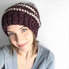 The Plum Beanie PDF DIGITAL DOWNLOAD Crochet Pattern, Women's Crochet  Beanie Pattern, Chunky Winter Hat Pattern Women's Slouchy Beanie Hat