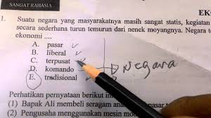 Asah kemampuanmu dengan cara sering mengerjakan latihan soal, jika tidak menemukan jawaban kamu bisa segera diskusikan soal tersebut bersama guru dan teman sekelas. Sistem Ekonomi Un Paket C Youtube