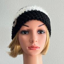 Novelty Yarn Fold up Cuff Beanie, PICK COLORS, Fuzzy Cuffed Hat, Striped  Fold up Brim Beanie, Striped Button Beanie, Ready to Go, Free Ship.