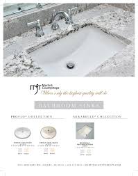 stock sinks martin's countertops