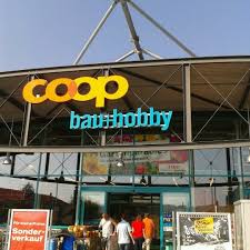 In switzerland coop diy store branches are under different names: Coop Bau Hobby Villmergen Aargau