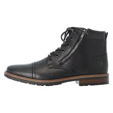 Frye uses only the finest quality leathers and has been doing so since 1863. 33200 03 Black Leather Lace Up Twin Zip Men S Boot