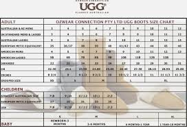Ugg Baby Size Chart Home Decorating Ideas Interior Design