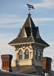 Fahc Mary Fletcher Hospital 1879 Belvedere Architecture Cupolas Unique Buildings