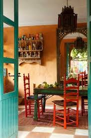 28 Red Dining Chairs In Interior Designs Messagenote Com Chaises Rouges Decor Espagnol Cuisine Espagnole
