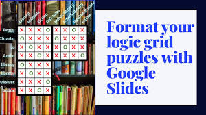 Einstein challenge is a tick and cross logic puzzle game to challenge your brain. Create Original Logic Puzzles Larger Puzzles Youtube