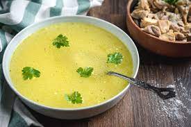 Full Flavored Chicken Broth In A Flash Recipe Chicken Broth Recipes Chicken Soup Recipes Cooking