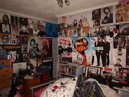 One Day My Room Will Be Covered In Posters Like This Bedroom Posters Grunge Bedroom Aesthetic Bedroom