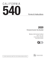 Print ca form 1032 : Https Www Ftb Ca Gov Forms 2020 2020 540 Booklet Pdf