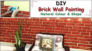 See more ideas about brick design, brick, brick architecture. Diy Brick Wall Effect Painting Diwali Wall Painting Ideas Wall Makeover Diwali Wall Decor Tips Youtube