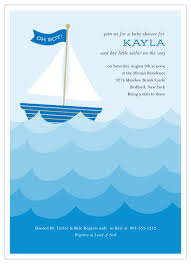 Little Sailor Baby Shower Invitation By Basic Invite