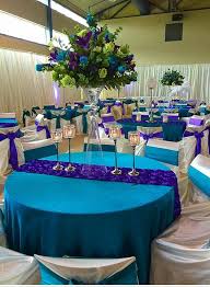 Purple And Aqua Decor Purple Turquoise Wedding Peacock Wedding Centerpieces Turquoise Wedding Decorations
