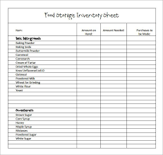 Inventory and sales control worksheet. Restaurant Inventory Template 7 Download Free Documents In Pdf Restaurant Kitchen Cleaning Checklist Coffee Shop Business