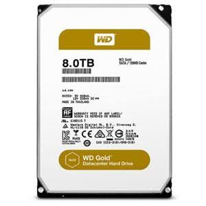 هارد اینترنال وسترن دیجیتال مدل Gold WD8002FRYZ ظرفیت 8 ترابایت