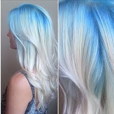 This Is By Far My New Favorite Blue Roots Except I M Pretty Sure I Want Some Shade Of Pink Instead Of Platinum Hair Color Pastel Hair Styles Long Hair Styles