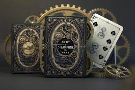 Magician richard turner, who is featured in the origin of playing cards is up for debate. Steampunk Makes Everything Cooler Even These Playing Cards Yanko Design