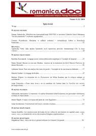 Adrese numerice i adrese simbolice. Spis Trea Ci Romanica Doc Uniwersytet Im Adama Mickiewicza