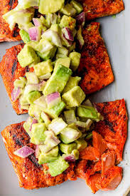 We've rounded up more than 40 of our favorite healthy salmon recipes so you can try something new every night of the week. Grilled Salmon Recipe With Avocado Salsa Whole30 Salmon Video