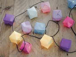 Material Werkzeug Etsy De Lampion Basteln Diy Origami Lichterkette Lichterkette Basteln