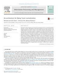 They must know the different styles they should know about formal and informal letters examples for students. Pdf An Architecture For Malay Tweet Normalization