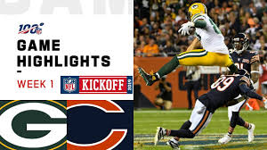 The following is a list of all regular season and postseason games played between the chicago bears and green bay packers. Packers Vs Bears Week 1 Highlights Nfl 2019 Youtube