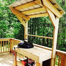 Pergolas are usually built of wood, so they look more airy and light than gazebos and they often have grid sides to use for climbing plants. 21 Grill Gazebo Shelter And Pergola Designs Shelterness