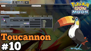 Pokemon Sun Moon Pokebank Uu Team Building 10 Toucannon Pokemon Sun Pokemon Team Building