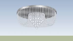 Large Preview Of 3d Model Of Plafon Bella Iluminacao Ho6020l Chandelier Sketchup Model Hanging Lamp