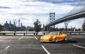 Feel free to send us your own wallpaper and we will consider adding it to appropriate category. Wallpaper Bridge The City Parking Mazda Drift Car Rx7 Images For Desktop Section Mazda Download