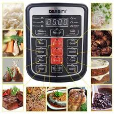 Cara memasak siomay ikan & udang menggunakan rice cooker bahan : Dessini Italy 10 In 1 Multifunction Electric Non Stick Pressure Cooker Rice Cooker Kitchen Cookware Cook