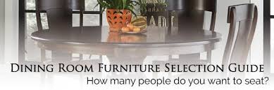 The table dimensions required are dependent on two things: How To Choose A Dining Table Size Amish Tables Blog