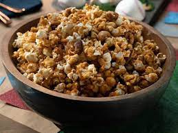 Nutty Caramel Corn Recipe Caramel Corn Caramel Corn Recipes Food Network Recipes