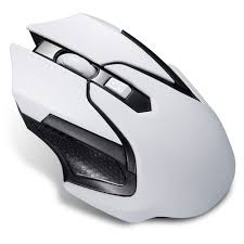 Carprie Brand White Wireless Usb Gaming Mouse Poweredbyrook Computing Pc Mouse Gaming Mouse Laptop Desktop