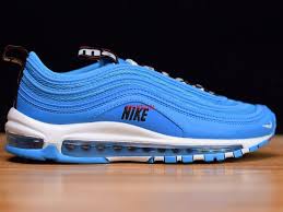 Nike Air Max 97 Blue Hero Overbranding 312834 401 In 2020 Nike Air Max 97 Nike Shoes Air Max Nike Fashion Shoes