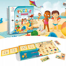 Maandag voor 17:00 besteld, dinsdag geleverd. Smart Games Plaza Beach Gra Logiczna Magnetyczna