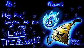 1280 x 718 png 729kb. Gravity Falls Valentines Love Triangle By Superrabidwaffle On Deviantart