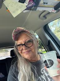 At a beach retreat. I slept like crud, so cup #3