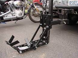 Lightweight Portable Motorcycle Mx Trailer Carrier Tow Dolly Hauler Rack Hitch