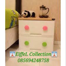 Jual lemari plastik / laci plastik club flip 2 susun dengan harga rp127.000 dari toko online furniture robby, jakarta barat. Laci 2 Susun Rovega Shopee Indonesia