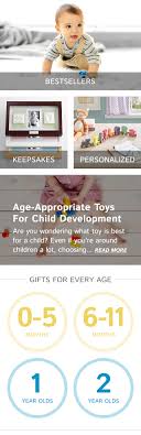 You'll find something for kids of all ages on this list. Baby Gifts Gifts For Baby Boys Baby Girls Gifts Com