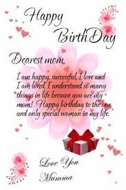 She will see that her son or daughter loves and appreciates her. Creative Gift Ideas For Mother Birthday Gifts For Mother On Her Birthday Happy Birthday Lettering Happy Birthday Mother Birthday Wishes For Mom
